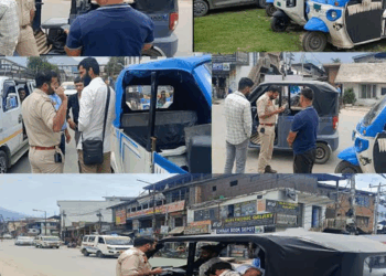 MVD Kishtwar Launches Enforcement Drive Against Fare Meter Violations; 15 E-Autos Seized