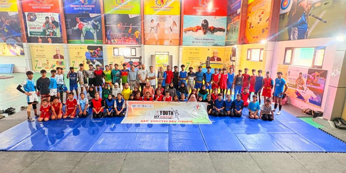 My Youth My Pride Wushu and Kabaddi Championship concludes at Indoor Stadium Handwara