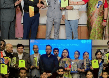 Journalist Naik Mansoor Honored with Int’l Journalism Award in Delhi
