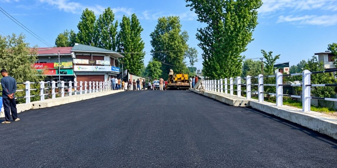 Naninara Bridge Opens to Traffic, Boosts Bandipora-Srinagar Road Connectivity
