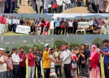 Nasha Mukt JK Abhiyan: Sports Week concludes at Government Polytechnic Kishtwar