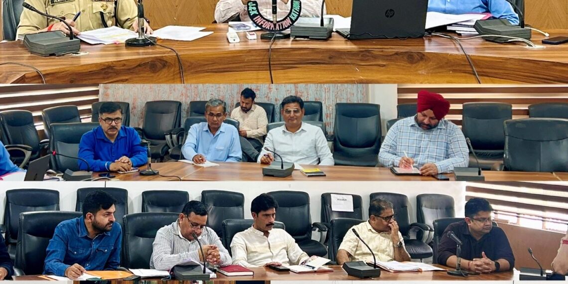 NCORD meeting; DC Kathua reviews anti-drug measures, enforcement strategy