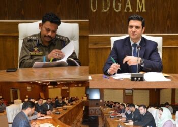 44th NCORD meeting held in Budgam: DC stresses collective responsibility, emphasises strengthening enforcement, reh measures