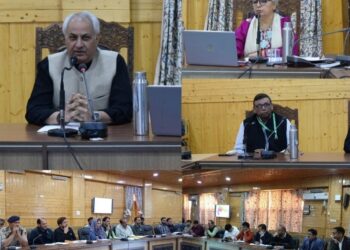 NGT Member Judge Dr. Afroz reviews DEP in B’pora