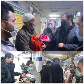 ADC Srinagar takes first hand appraisal of new born death incident at L D Hospital Srinagar