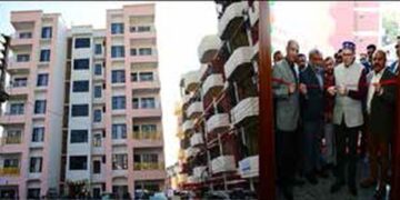 CM Omar inaugurates 56 new residential flats for Darbar Move employees in Jammu