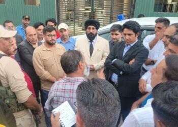 MD NHM, DC inspect patient care scenario at Associated Hospital GMC Rajouri