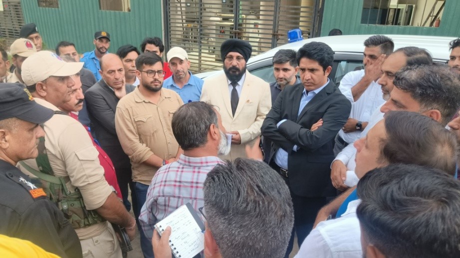 MD NHM, DC inspect patient care scenario at Associated Hospital GMC Rajouri