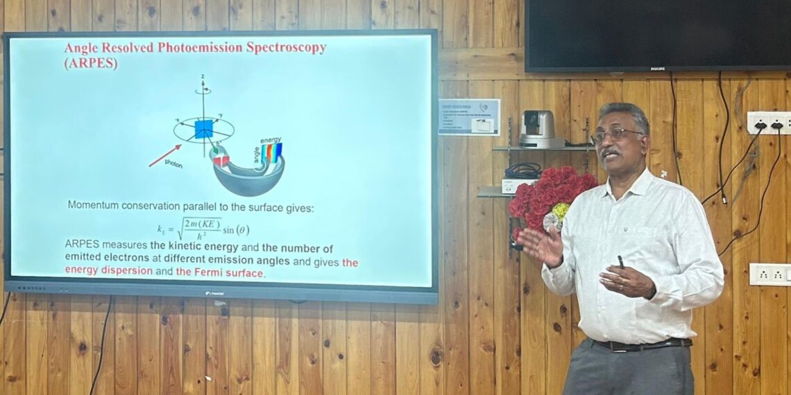 NIT Srinagar hosts lecture on Raman Spectroscopy