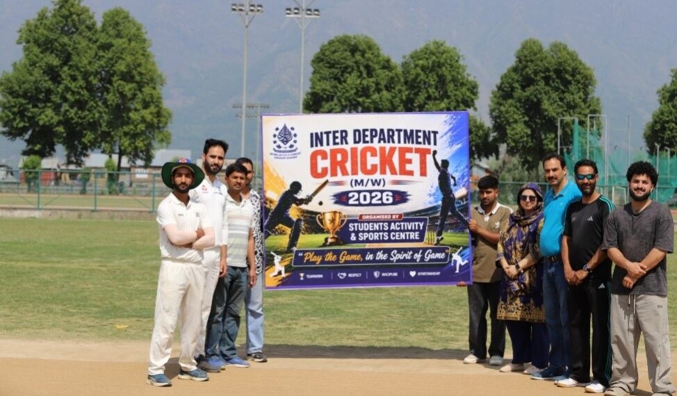 Inter-department Cricket tournament 2026 begins at NIT Srinagar