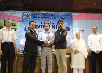 Dir NIT Srinagar inaugurates All India Inter-NIT Faculty & Staff Cricket Tournament (Men) 2026