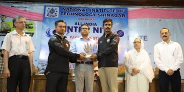 Dir NIT Srinagar inaugurates All India Inter-NIT Faculty & Staff Cricket Tournament (Men) 2026