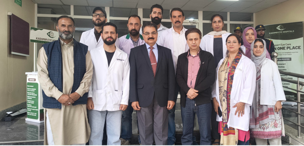 Two-day eye screening camp begins at NIT Srinagar, Camp focuses on eye health, examines 332 patients
