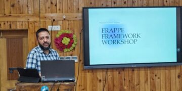 NIT Srinagar’s FOSS Club Hosts Hands-On Workshop on Frappe Framework