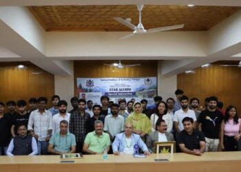 NIT Srinagar hosts ‘Alumni Back to Classroom’ programme