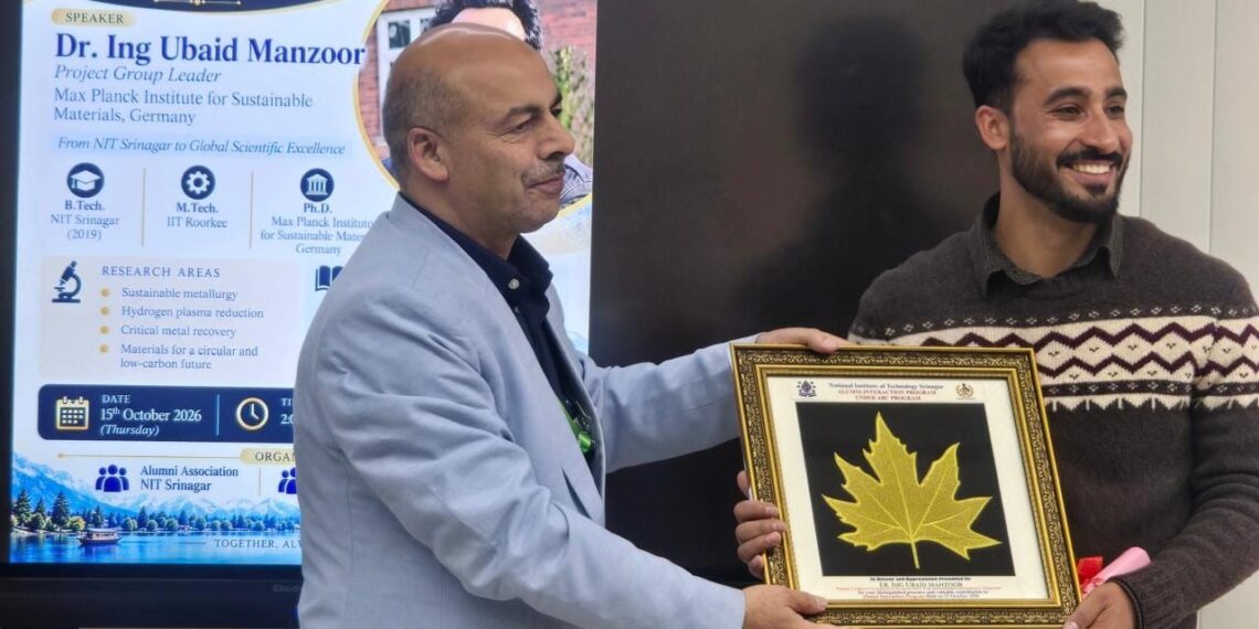 NIT Srinagar hosts ABC programme on sustainable metallurgy, green energy transition