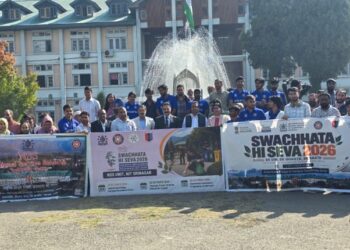 NIT Srinagar organises Swachhata Hi Seva 2026 cleanliness drive