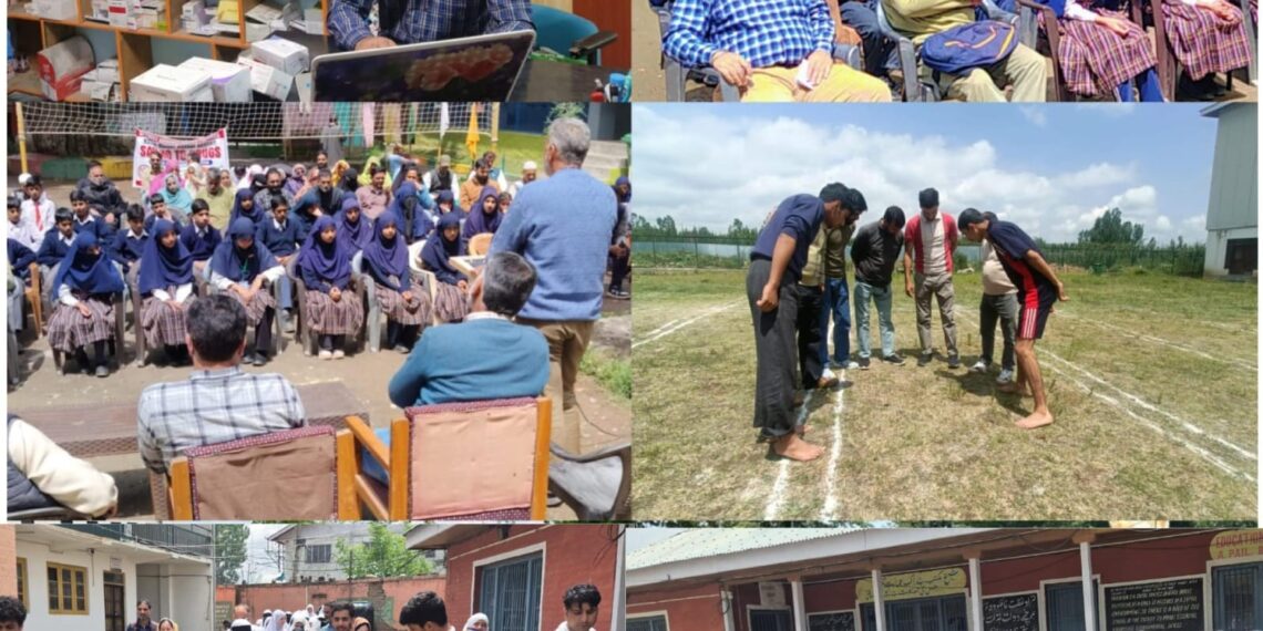 Awareness, Sports, Enforcement Activities continue across Pulwama Under NMBA Campaign
