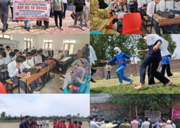 NMBA Campaign continues across Pulwama with Awareness, Sports Activities