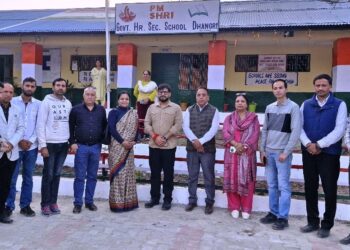Central Nodal Officer for PM Shri Schools inspects Educational institutions in Rajouri Distt