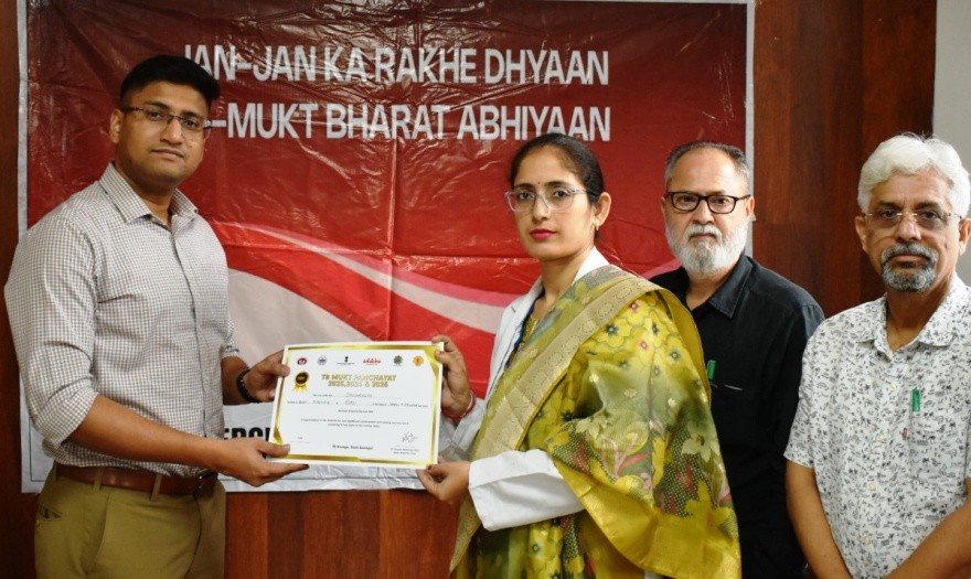 NTEP: 69 Reasi Panchayats Declared TB Mukt, Health Stakeholders Honoured for Grassroots Efforts