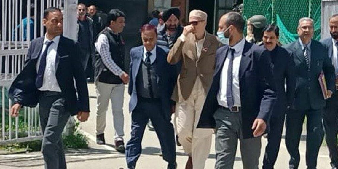 LS Polls-2024: Former J&K CM Omar Abdullah files nomination papers for Baramulla seat