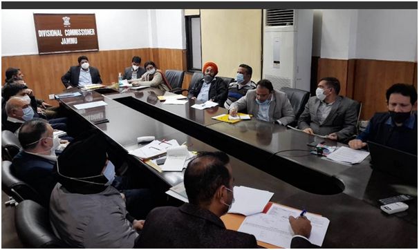 Omicron alert: Div Com (J) reviews testing, mitigation measures at a key meet in Jammu