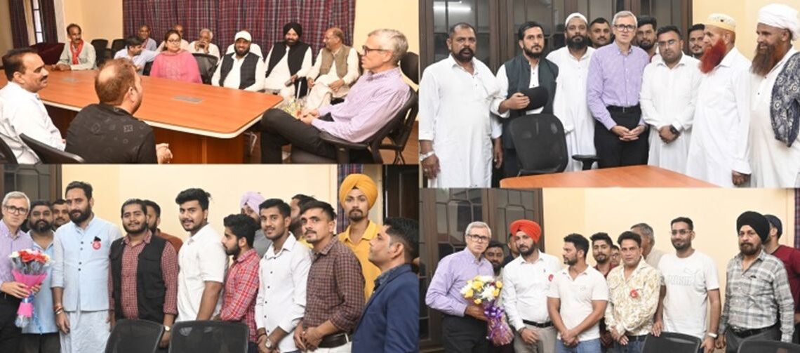 CM Omar reaffirms commitment on balanced development across all Distt of Jammu region