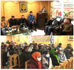 One day Awareness prog on self-employment schemes held at KGP Gogjibagh, Srinagar