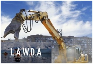 LAWDA demolishes four more illegally raised structures