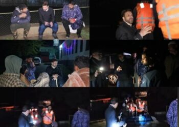 7 houses evacuated, 35 lives rescued in overnight rescue operation at Handwara