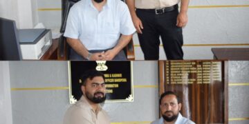 Mohammad OwaisGurkoo assumes charge as DIO Bandipora