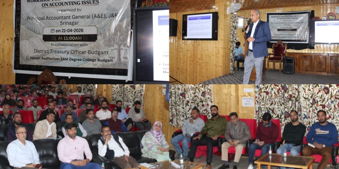 PAG organizes District Level Workshop on Accounting Procedures at Budgam