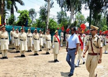 Passing out parade held at Fire Training Centre Bari Brahmana