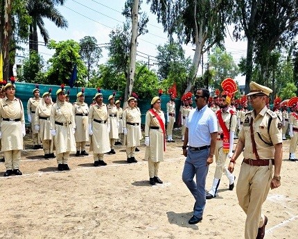 Passing out parade held at Fire Training Centre Bari Brahmana