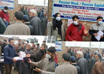 Pension week/ Pension saptah kick-starts at Kulgam