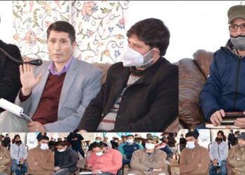 Public Hearing regarding Environment Clearance of Mineral Blocks held at Shopian