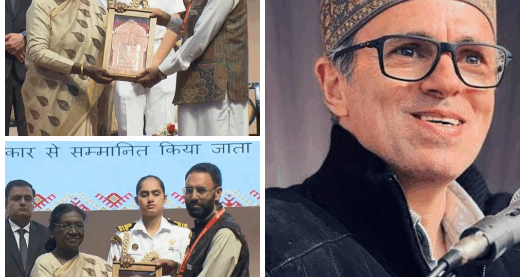 CM Omar Congratulates J&K Artisans on Receiving National Handloom Award