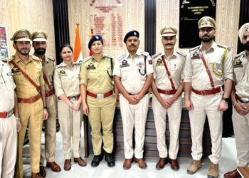 Pipping ceremony held to honour promoted police telecom personnel