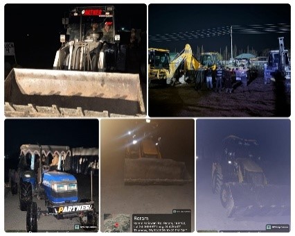 3 JCBs, 1 tractor involved in illegal mining in B’la seized: Police