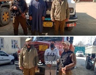 Police Seize Five Vehicles in Illegal Mining Cases in Shopian, Kulgam