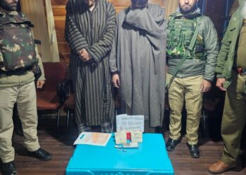 Two Arrested with Contraband in Anantnag: Police