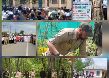 Police organises Multi-pronged anti-drug campaign across Sopore