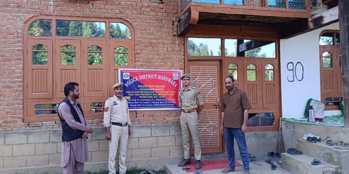 Property worth 36 Lacs attached in Handwara: Police