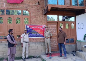 Property worth 36 Lacs attached in Handwara: Police