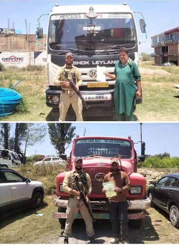 Vehicles Seized for Illegal Mining In Pattan: Police