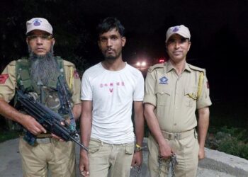 Drug peddler held in Anantnag: Police