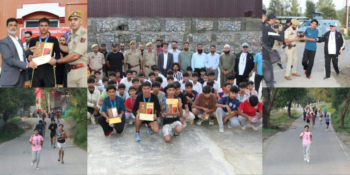 Police Organises Road Race At Zainapora