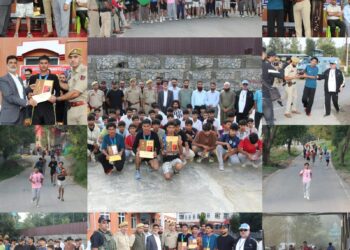 Police Organises Road Race At Zainapora