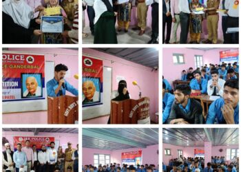 Police organizes debate competition to commemorate Sardar Vallabhbhai Patel in G’bal